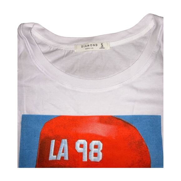 Diamond Supply Co Los Angeles 1998 “LA 98” Short Sleeve Tee Size S - Picture 3 of 3